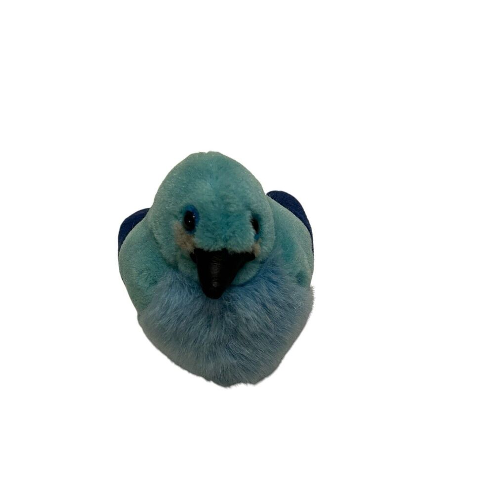 K&M International Blue Bird 5" Stuffed Animal Plush Toy 2000 Vintage